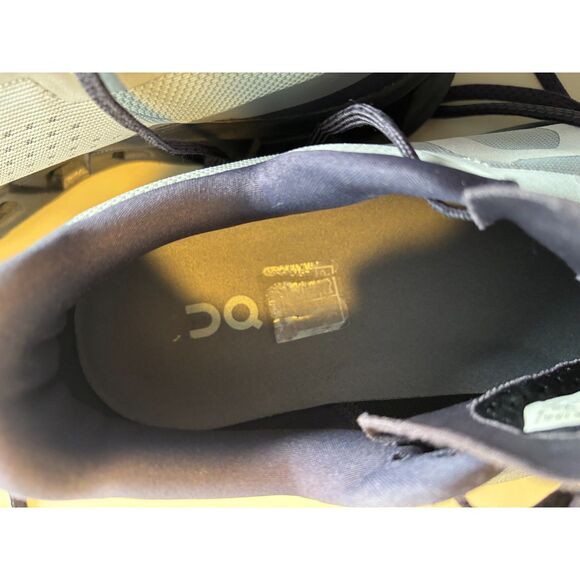 On Cloudmonster Grey Running Shoes Sz 14 - Picture 8 of 9